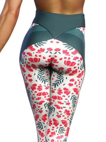 Compassion Christmas Tights-High waisted leggings-bootysculpted